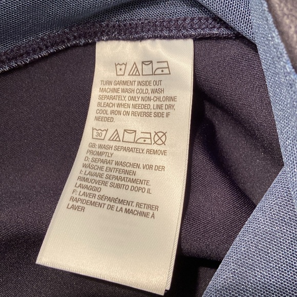 Women With Control Regular Tummy Control Faux Leather Leggings Navy S New - Picture 9 of 12